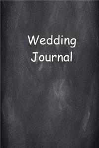 Wedding Journal Chalkboard Style