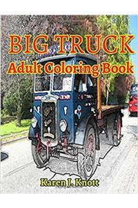 Big Truck Adults Coloring Books