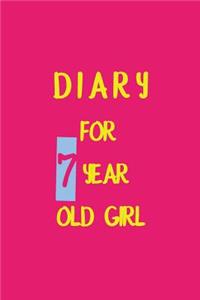 Diary For 7 Year Old Girl