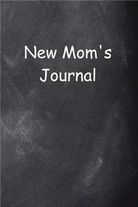 New Mom's Journal Chalkboard Design