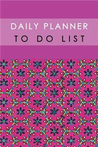 Daily Planner to Do List