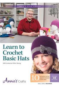 Learn to Crochet Easy Hats Class DVD