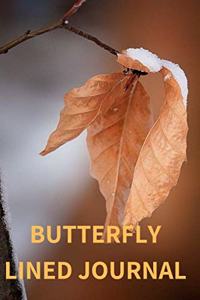 Butterfly Lined Journal