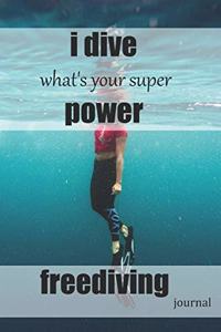 Freediving Notebook, journal