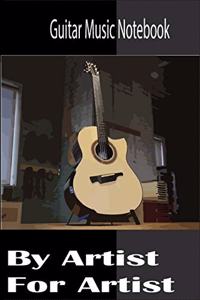 Guitar Music Notebook