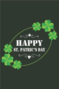 Happy Saint patrick's Day Notebook Journal