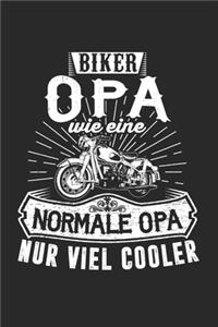 Biker Opa WIe Ein Normaler Opa Nur Viel Cooler