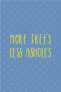 More Trees Less Asholes