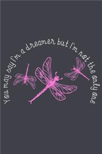 You may say Im a dreamer but im not the only one dragonfly