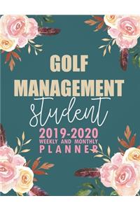 Golf Management Student