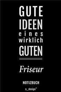 Notizbuch für Friseure / Friseur / Friseuse / Friseurin