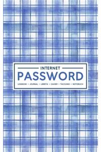 Internet Password Logbook - Journal - Libreta - Cahier - Taccuino - Notizbuch