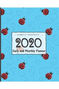 2020 Monthly and Daily Planner