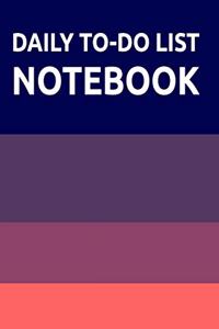 Daily To-Do List Notebook