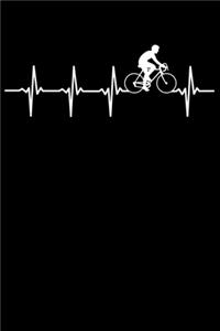 Rennradfahrer Notizbuch