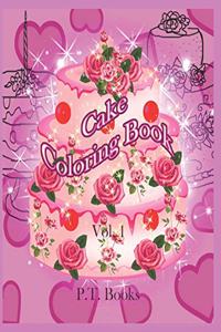 Cake Coloring Book