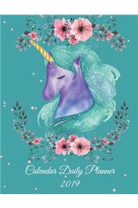 Calendar Daily Planner 2019