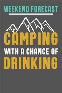 Weekend Forecast Camping With A Chance Of Drinking