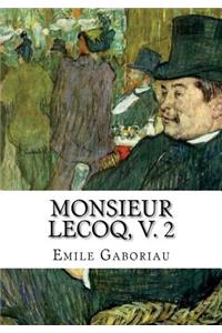 Monsieur Lecoq, v. 2