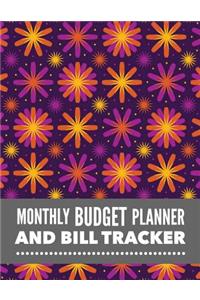 Monthly Budget Planner and Bill Tracker