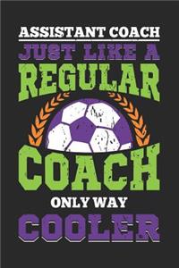 Assistant Coach Just Like A Regular Coach Only Way Cooler