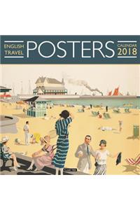 English Travel Posters Wall Calendar 2018 (Art Calendar)