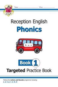 Reception English Phonics Targeted Practice Book - Book 1