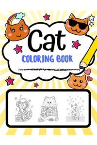 Cat Coloring Book