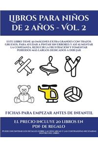 Fichas para empezar antes de infantil (Libros para niños de 2 años - Vol. 2)