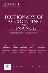 Dictionary of Accounting and Finance