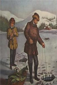 Vintage Winter Sports Ice Fishing Journal