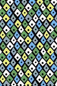 Journal Notebook Colorful Diamonds 5
