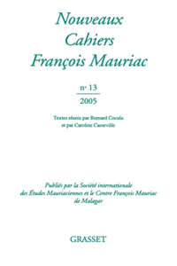 Nouveaux cahiers de François Mauriac N°13