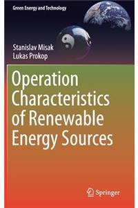 Operation Characteristics of Renewable Energy Sources