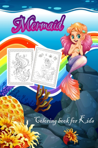 Mermaid-Kids Coloring Book