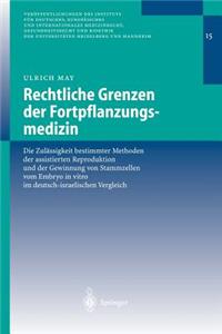 Rechtliche Grenzen der Fortpflanzungsmedizin