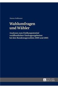 Wahlumfragen Und Waehler