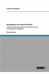 Sprechkunst von Drach bis Ritter