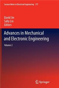 Advances in Mechanical and Electronic Engineering