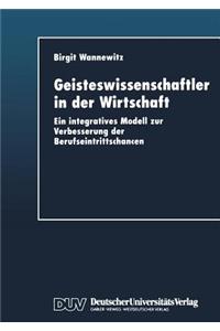 Geisteswissenschaftler in Der Wirtschaft
