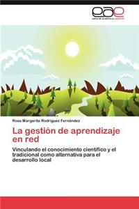 gestión de aprendizaje en red