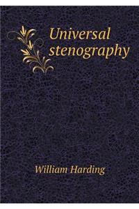 Universal stenography