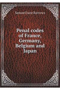 Penal Codes of France, Germany, Belgium and Japan