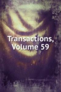 Transactions, Volume 59