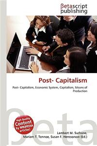 Post- Capitalism