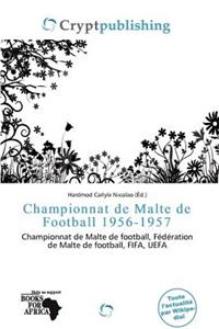 Championnat de Malte de Football 1956-1957