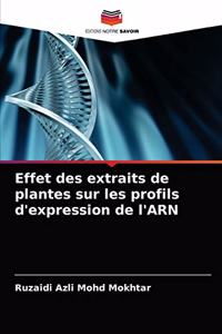 Effet des extraits de plantes sur les profils d'expression de l'ARN