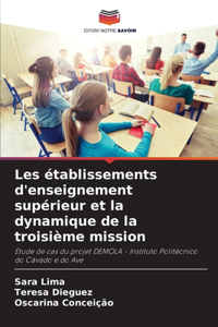 Les établissements d'enseignement supérieur et la dynamique de la troisième mission