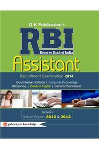Rbi Assistant Recruitment Examination 2014