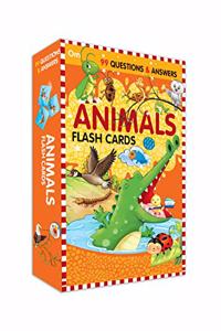 Flash Cards: 99 Questions and Answers Animals Flash Cards